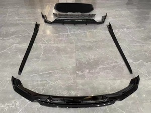 Kit Black Samurai pour <span class=keywords><strong>BMW</strong></span> X5 F15 M-tech 13-18, kit <span class=keywords><strong>de</strong></span> conversion <span class=keywords><strong>de</strong></span> carrosserie X5 F15, diffuseur avant, spoiler <span class=keywords><strong>de</strong></span> <span class=keywords><strong>toit</strong></span>, lifting F15 - Product Image 2