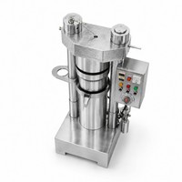 Mini Baobab Pompoen Hennepzaad Walnoot Kokosnoot Avocado Cacaoboon Canola Koolzaad Hydraulische Olie Extract Koude Oliepers Machine