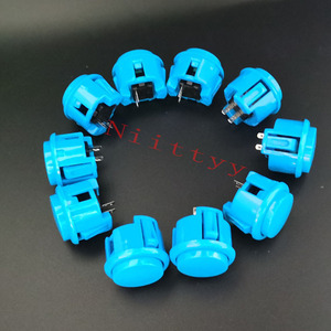 ชุดอุปกรณ์ทำตู้เกมอาร์เคด DIY พร้อมคอนโทรลเลอร์ Sanwa <span class=keywords><strong>Hitachi</strong></span> สวิตช์ไมโครสแตนเลส ปุ่มกดพลาสติกขนาด 24-30 มม. จอยสติ๊ก ช่องใส่เหรียญ ภาษาอังกฤษ - Product Image 1