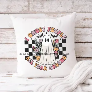Ghost Coquette Spanish Halloween Pan Dulce Conchas and <span class=keywords><strong>Cucuy</strong></span> Iron on DTF Washable Transfers Stickers Prêt à presser pour Textiles - Product Image 5