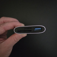 Adaptateur pour appareils photo numériques 3-en-1 ultra-rapide avec lecteurs de cartes IOS 8 broches