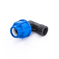 Raccords à compression PN10 PN16 PP 20mm-110mm, connecteurs rapides en polypropylène, raccords de tuyauterie filetés pour l'irrigation