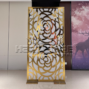 Chất lượng cao sự kiện đám cưới Đảng tiệc trang trí thép không gỉ vàng Backdrop đứng - Product Image 3