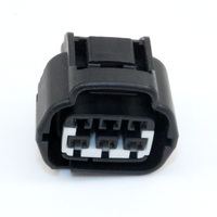 Connecteur Électrique Automobile Femelle 16 Broches Staubli DJ7066YA-2.2-21 Light Airfly en Cuivre PC/ABS pour Câble de Phare Antibrouillard