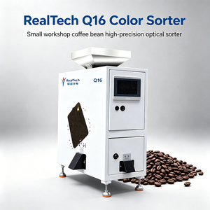 Mini Selezionatrice Ottica del Colore del <span class=keywords><strong>Caffè</strong></span> RealTech Q16 Automatica per Chicchi Verdi e Tostati - Product Image 1