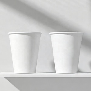 Gobelet en papier personnalisé à paroi simple pour café chaud, gobelets jetables pour eau, gobelets en papier pour cola, fabrication de gobelets en papier - Product Image 1