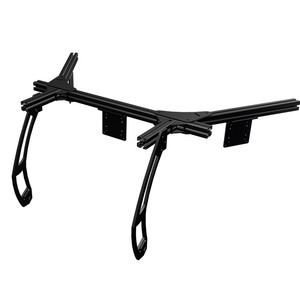 Support de Moniteur Triple en Aluminium <span class=keywords><strong>D</strong></span>émontable pour Simulateur de Course, Conception en Pack Divisé pour l'Exportation, Accessoires de Simulateur de Course Automobile - Product Image 3
