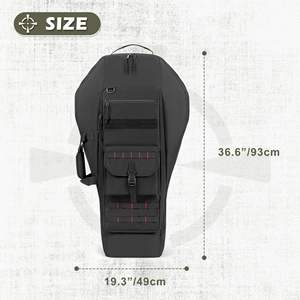 Muestra Gratuita de Funda para Flechas de Tiro con Arco, con Capacidad para 3 Flechas, con Bolsillo y Correa Ajustable para Arco Recurvo y Arco Compuesto, para Caza y Tiro - Product Image 5