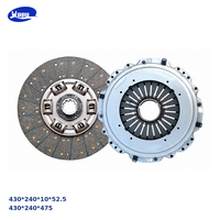 Plaque de pression et disque entraîné d'embrayage double 325 mm Mopar 4.0L d'origine et neufs pour Foton 14 cannelures pour pièces de camion SINOTRUK HOWO