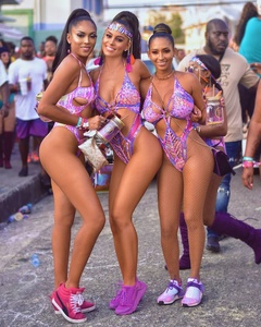 Traje de baño monokini de una pieza <span class=keywords><strong>sexy</strong></span> para mujer, estilo trinitense, para el día de lunes, para Jouvert, atuendos atrevidos, ropa de baño, moda femenina. - Product Image 2