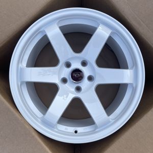 GPWYK 17 18 19 pouces Te37 Jantes 5X114.3 PCD en alliage d'aluminium Concave Design pour Honda Toyota Mazda Mitsubishi Passenger Car <span class=keywords><strong>Wh</strong></span> - Product Image 2