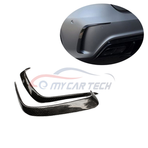 Parachoques trasero de fibra de carbono, Canards para Mercedes Benz amg w176 AMG A45 A200 A250 - Product Image 2