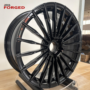 Jantes multibranches noires brillantes pour roues Is200t de 19 pouces 5x114.3, 4 pièces en alliage d'aluminium forgé, neuves, 20 mm - Product Image 1