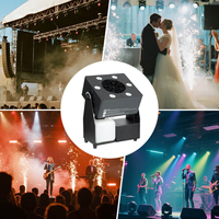 Machine à bulles LED RGBW 90W avec télécommande DMX, nouvelle machine à bulles pour la scène, lumières de piste de danse, événements festifs