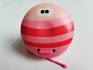 Instrumento de Percusión al por Mayor: Castañuelas de Madera con Forma de Animal Pintadas, Juguete Musical - Product Image 2