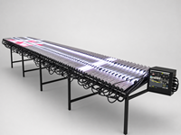 Tube lumineux à LED Pixel CL-T100W DMX RGB pour la décoration de scène, studio TV, événements