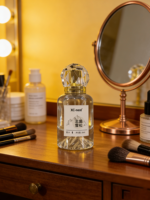 Vente en gros d'eau de toilette au cèdre du Nord de 30 ml, parfum luxueux, moderne, écologique, longue durée, senteur boisée, logo personnalisé, parfum pour femmes