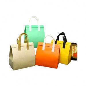 Bolsas Térmicas Desechables al por Mayor con Asa, Bolsas Personalizadas Duraderas y Aisladas para Llevar Comida Caliente o Fría, Reciclables - Product Image 1