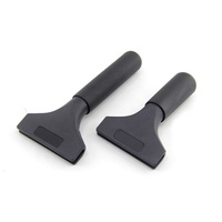 Grande poignée en aluminium pour raclette commerciale en plastique