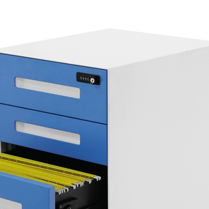 Durable Polymeric 2 <b>Drawer</b> File Metal Cabinet <b>Small</b> <b>Drawers</b> Global Filing Cabinets - Product Image 5