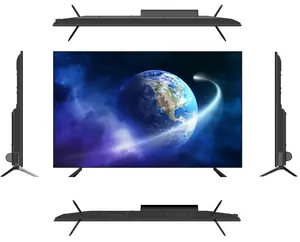 OEM/ODM中国広州工場フルウェブサイト低価格販売32 38.5 43 49 50 55 65インチスマートLED TV