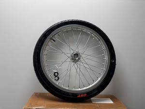Nuevo Juego de Neumáticos Supermoto Surron Light Bee de 17 Pulgadas 17x2.15, Carcasa de Aluminio CNC Plateada, Kit de Neumáticos Delantero/Trasero para Bicicleta Eléctrica - Product Image 6