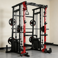 Machine Smith multifonctionnelle de haute qualité, rack à squats, cage de musculation, équipement de fitness commercial pour la maison