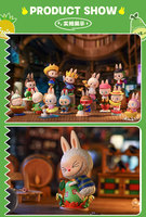 Authentieke POOPMART MONSTERS Fruit Series LABUBU PVC handgemaakte blind box pop Fruit Series LABUBU handgemaakte blind box pop