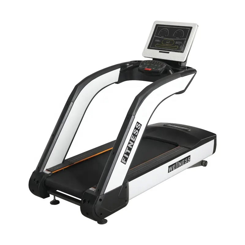 Venda quente de equipamentos de ginástica fitness 3HP Equipamento Cardio comercial máquina de corrida esteira motorizada eletrônica com tela LED