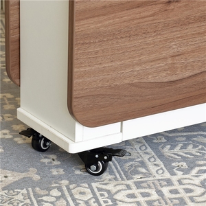 New Design Smart <b>Folding</b> Wood Dining <b>Table</b> With Storage for Room Furniture GF642-1408 Wood Dining <b>Table</b> GF642-1408 - Product Image 3