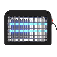 Lampe anti-moustiques SU à choc électrique LED UV Ultra Violet Piège à insectes