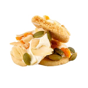 Bánh quy Pizza hạt có hương vị xoài không thể cưỡng lại kết cấu cứng không đường glucose CuộN trẻ em '<span class=keywords><strong>hit</strong></span> Cam hành tây có hương vị vuông - Product Image 2