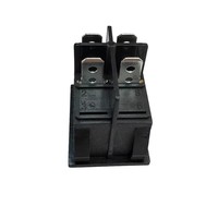 Vente en gros 250v 30a interrupteur à bascule industriel robuste 4 broches bouton rouge contrôle marche-arrêt interrupteur d'alimentation 2 modes
