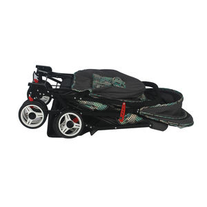 Poussette double jumelle pliable et compacte pour bébé - Product Image 6