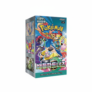 Caja de Cartas Pokémon SV9 Battle Partners Pack, 30 Paquetes, 150 Hojas, Cartas Coleccionables TCG de Papel, Hechas en Corea, para Fiestas - Product Image 2