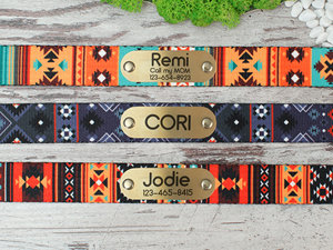 Collar de Perro Personalizado de Terciopelo, Collar Martingale para Galgo, con Lazo Grueso, para Cachorros - Product Image 2