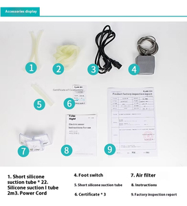 Pompe d'aspiration chirurgicale mobile en stock Machine d'aspiration sous vide Pompe d'aspiration médicale - Product Image 6