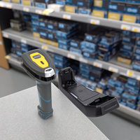 Lecteur de codes-barres industriel sans fil GUOTAO J17B OEM à transfert de données rapide, pistolet scanner mobile remplaçable 1902G 1D 2D QR en stock