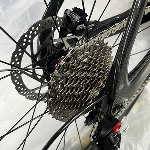 Vélo de route en carbone TWITTER T8pro 24 vitesses, 9,2 kg, léger, entièrement en fibre de carbone, aérodynamique, avec frein à disque hydraulique - Product Image 5