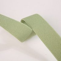 Cinta Elástica Multicolor Ecológica de Poliéster y Nailon, Cinta de Alta Elasticidad para Equipaje, Yoga y Polos