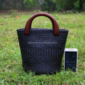 Bolso de Mano Retro de Moda 2017 para Mujer, Bolso Tipo Cubo para Viajes, Playa y Ocio - Product Image 3