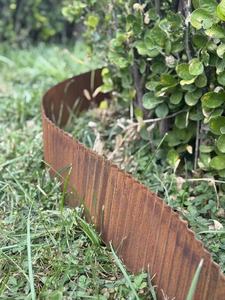 Bordure de jardin en métal ondulé personnalisable, durable et imperméable avec service de modélisation <span class=keywords><strong>3D</strong></span> pour pelouse, parterre de fleurs et aménagement paysager - Product Image 2