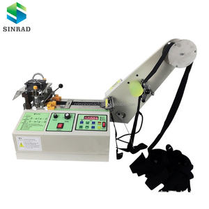 Machine à découper en sangle de nylon robuste découpeuse de ruban thermique bande élastique coupe-couteau chaud. - Product Image 1