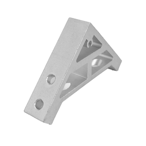 Bạc màu sơn L hình dạng hồ sơ Kệ khung nhôm góc kết nối - Product Image 6