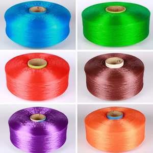 Sợi nhựa polypropylene nguyên sinh FDY xoắn, tái chế từ nông nghiệp, dùng để dệt kim, dệt vải, đan tay, sản xuất nguyên liệu. - Product Image 1