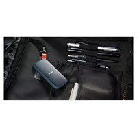 SSD Eksternal Portabel Ukuran Saku 1TB USB Type-C Cangkang Plastik Kecepatan Baca/Tulis 500-600MB/s untuk Laptop Warna Hitam