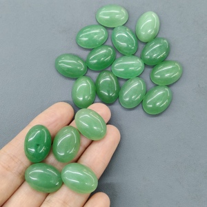<span class=keywords><strong>Piedra</strong></span> de Cristal Natural al por Mayor, Ovalada/Redonda/Gota, <span class=keywords><strong>Piedra</strong></span> de <span class=keywords><strong>Aventurina</strong></span> Verde, Cabujón de <span class=keywords><strong>Piedra</strong></span> Preciosa para Fabricación de Joyería DIY - Product Image 1