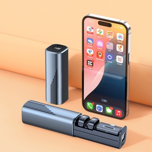 Custom Molded Wireless Lavalier <b>Microphone</b> K26 <b>Bluetooth</b> Noise Cancelling For TikTok Live Streaming Mobile Recording - Product Image 3