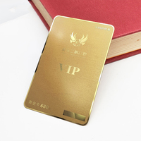 Tarjetas de Membresía VIP con Impresión Personalizada, Garantía de Calidad, Tarjeta Metálica para Relojes