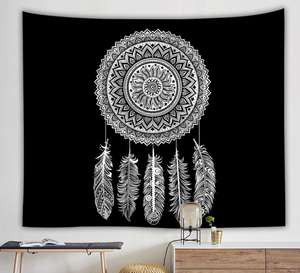 Série attrape-rêves toile de fond tenture murale petite tapisserie fraîche peinture décorative tenture murale - Product Image 3